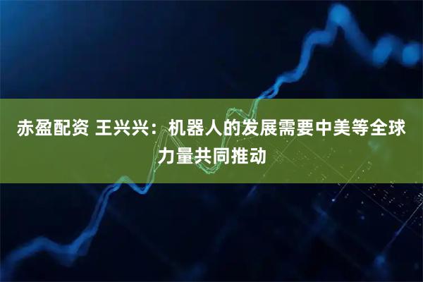 赤盈配资 王兴兴：机器人的发展需要中美等全球力量共同推动